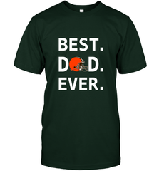 Best Cleveland Browns Dad Best Dad Ever NFL Football Fathers Day Men's T-Shirt Men's T-Shirt - amzapparel