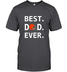 Best Cleveland Browns Dad Best Dad Ever NFL Football Fathers Day Men's T-Shirt Men's T-Shirt - amzapparel