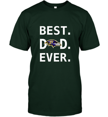 Best Baltimore Ravens Dad Best Dad Ever NFL Football Fathers Day Men's T-Shirt Men's T-Shirt - amzapparel