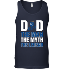 Kansas City Royals Dad The Man The Myth The Legend Father's Day MLB Men's Tank Top Men's Tank Top - amzapparel