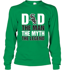 Chicago White Sox Dad The Man The Myth The Legend Father's Day MLB Long Sleeve T-Shirt Long Sleeve T-Shirt - amzapparel