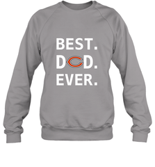 Best Chicago Bears Dad Best Dad Ever NFL Football Fathers Day Crewneck Sweatshirt Crewneck Sweatshirt - amzapparel