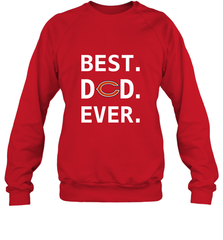 Best Chicago Bears Dad Best Dad Ever NFL Football Fathers Day Crewneck Sweatshirt Crewneck Sweatshirt - amzapparel