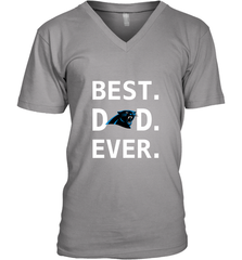 Best Carolina Panthers Dad Best Dad Ever NFL Football Fathers Day Men's V-Neck T-Shirt Men's V-Neck T-Shirt - amzapparel