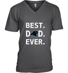 Best Carolina Panthers Dad Best Dad Ever NFL Football Fathers Day Men's V-Neck T-Shirt Men's V-Neck T-Shirt - amzapparel