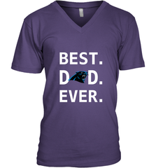 Best Carolina Panthers Dad Best Dad Ever NFL Football Fathers Day Men's V-Neck T-Shirt Men's V-Neck T-Shirt - amzapparel