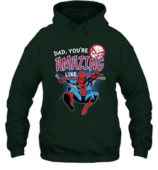 Marvel Spider Man Amazing Dad Father's Day Gifts Hooded Sweatshirt Hooded Sweatshirt - amzapparel