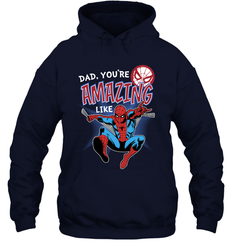 Marvel Spider Man Amazing Dad Father's Day Gifts Hooded Sweatshirt