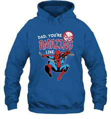 Marvel Spider Man Amazing Dad Father's Day Gifts Hooded Sweatshirt Hooded Sweatshirt - amzapparel