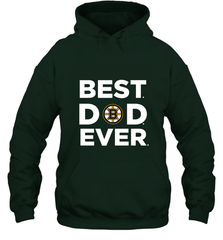 Best Boston Bruins Dad Ever Hockey NHL Fathers Day GIft For Daddy Hooded Sweatshirt Hooded Sweatshirt - amzapparel