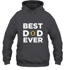 Best Boston Bruins Dad Ever Hockey NHL Fathers Day GIft For Daddy Hooded Sweatshirt Hooded Sweatshirt - amzapparel