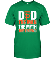 San Francisco Giants Dad The Man The Myth The Legend Father's Day MLB Men's T-Shirt Men's T-Shirt - amzapparel