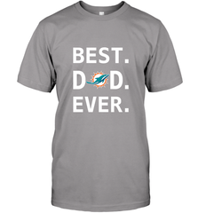 Best Miami Dolphins Dad Best Dad Ever NFL Football Fathers Day Men's T-Shirt Men's T-Shirt - amzapparel