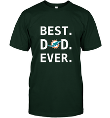 Best Miami Dolphins Dad Best Dad Ever NFL Football Fathers Day Men's T-Shirt Men's T-Shirt - amzapparel