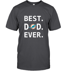 Best Miami Dolphins Dad Best Dad Ever NFL Football Fathers Day Men's T-Shirt Men's T-Shirt - amzapparel