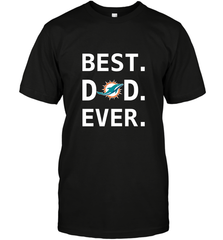 Best Miami Dolphins Dad Best Dad Ever NFL Football Fathers Day Men's T-Shirt Men's T-Shirt - amzapparel