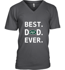 Best New York Jets Dad Best Dad Ever NFL Football Fathers Day Men's V-Neck T-Shirt Men's V-Neck T-Shirt - amzapparel
