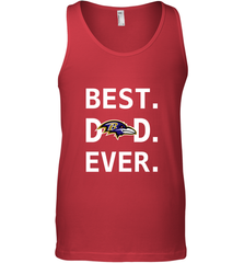 Best Baltimore Ravens Dad Best Dad Ever NFL Football Fathers Day Men's Tank Top Men's Tank Top - amzapparel