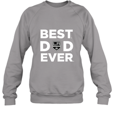 Best Los Angeles Kings Dad Ever Hockey NHL Fathers Day GIft For Daddy (1) Crewneck Sweatshirt Crewneck Sweatshirt - amzapparel