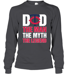 Minnesota Twins Dad The Man The Myth The Legend Father's Day MLB Long Sleeve T-Shirt Long Sleeve T-Shirt - amzapparel