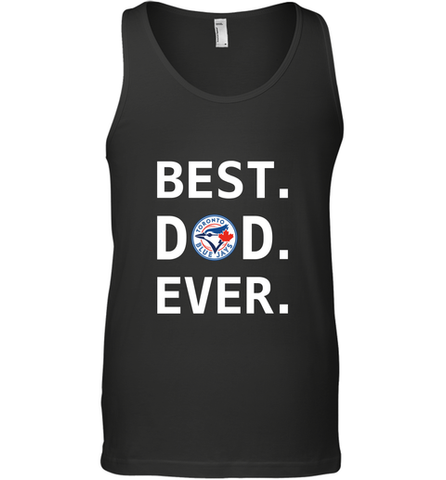 Best Toronto Blue Jays Dad Ever Baseball MLB Fathers Day Men's Tank Top Men's Tank Top / Black / XS Men's Tank Top - amzapparel