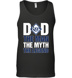 Tampa Bay Rays Dad The Man The Myth The Legend Father's Day MLB Men's Tank Top