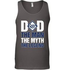 Tampa Bay Rays Dad The Man The Myth The Legend Father's Day MLB Men's Tank Top Men's Tank Top - amzapparel