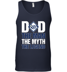 Tampa Bay Rays Dad The Man The Myth The Legend Father's Day MLB Men's Tank Top