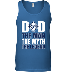 Tampa Bay Rays Dad The Man The Myth The Legend Father's Day MLB Men's Tank Top Men's Tank Top - amzapparel