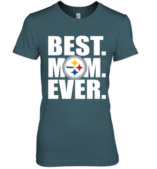 Best Pittsburgh Steelers Mom Ever NFL Team Mother's Day Gift Women's Premium T-Shirt Women's Premium T-Shirt - amzapparel