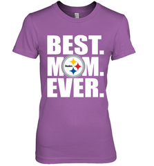 Best Pittsburgh Steelers Mom Ever NFL Team Mother's Day Gift Women's Premium T-Shirt Women's Premium T-Shirt - amzapparel