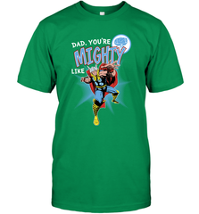 Marvel Thor Mighty Dad Father's Day Gifts Men's T-Shirt Men's T-Shirt - amzapparel