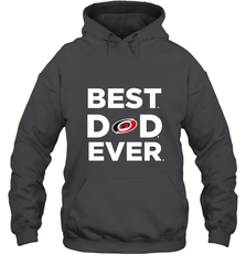 Best Carolina Hurricanes Dad Ever Hockey NHL Fathers Day GIft For Daddy Hooded Sweatshirt Hooded Sweatshirt - amzapparel