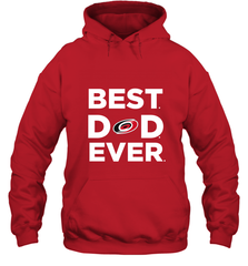 Best Carolina Hurricanes Dad Ever Hockey NHL Fathers Day GIft For Daddy Hooded Sweatshirt Hooded Sweatshirt - amzapparel