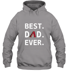 Best Arizona Diamondbacks Dad Ever Baseball MLB Fathers Day Hooded Sweatshirt Hooded Sweatshirt - amzapparel