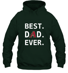 Best Arizona Diamondbacks Dad Ever Baseball MLB Fathers Day Hooded Sweatshirt Hooded Sweatshirt - amzapparel