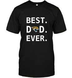 Best Jacksonville Jaguars Dad Best Dad Ever NFL Football Fathers Day Men's T-Shirt