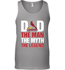 St Louis Cardinals Dad The Man The Myth The Legend Father's Day MLB Men's Tank Top Men's Tank Top - amzapparel