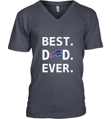 Best Buffalo Bills Dad Best Dad Ever NFL Football Fathers Day Men's V-Neck T-Shirt Men's V-Neck T-Shirt - amzapparel