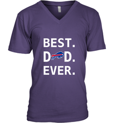 Best Buffalo Bills Dad Best Dad Ever NFL Football Fathers Day Men's V-Neck T-Shirt Men's V-Neck T-Shirt - amzapparel