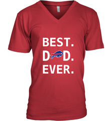 Best Buffalo Bills Dad Best Dad Ever NFL Football Fathers Day Men's V-Neck T-Shirt Men's V-Neck T-Shirt - amzapparel