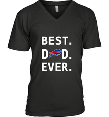 Best Buffalo Bills Dad Best Dad Ever NFL Football Fathers Day Men's V-Neck T-Shirt Men's V-Neck T-Shirt - amzapparel