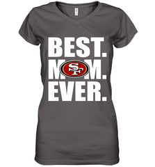 Best San Francisco 49ers Mom Ever NFL Team Mother's Day Gift Women's V-Neck T-Shirt Women's V-Neck T-Shirt - amzapparel