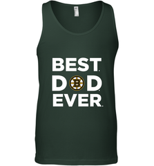 Best Boston Bruins Dad Ever Hockey NHL Fathers Day GIft For Daddy Men's Tank Top Men's Tank Top - amzapparel