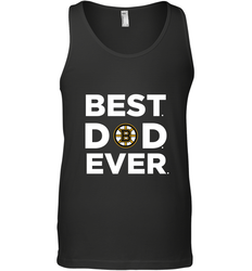Best Boston Bruins Dad Ever Hockey NHL Fathers Day GIft For Daddy Men's Tank Top