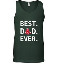 Best Boston Red Sox Dad Ever Baseball MLB Fathers Day Men's Tank Top Men's Tank Top - amzapparel