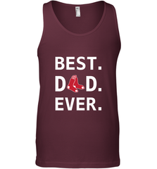 Best Boston Red Sox Dad Ever Baseball MLB Fathers Day Men's Tank Top Men's Tank Top - amzapparel