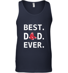 Best Boston Red Sox Dad Ever Baseball MLB Fathers Day Men's Tank Top