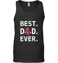 Best Boston Red Sox Dad Ever Baseball MLB Fathers Day Men's Tank Top